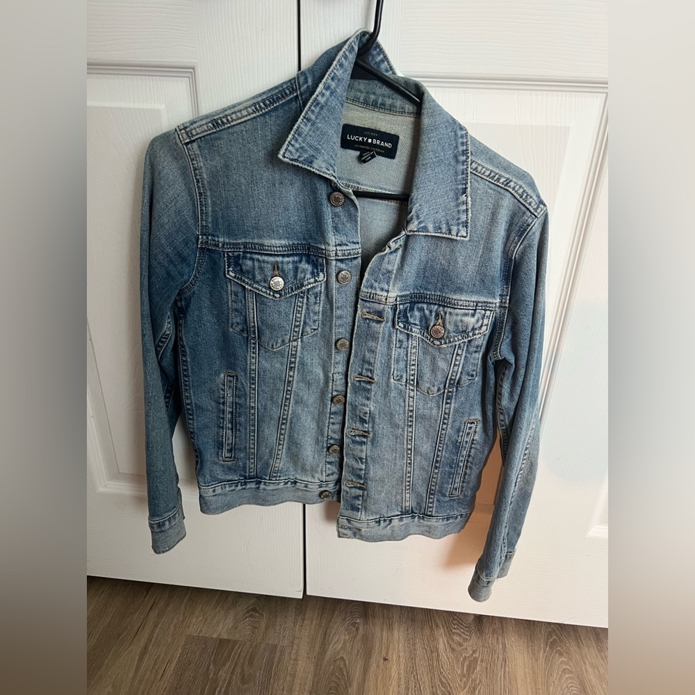 lucky brand jean jacket!
